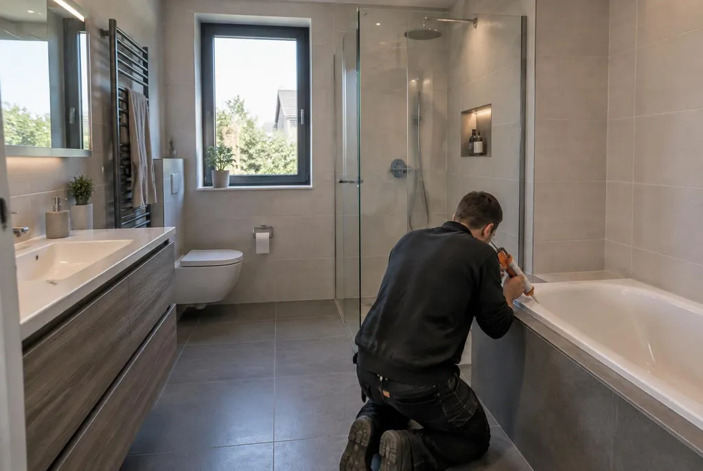 Kitbedrijf Den Haag – badkamer kit vervangen bij de douche
